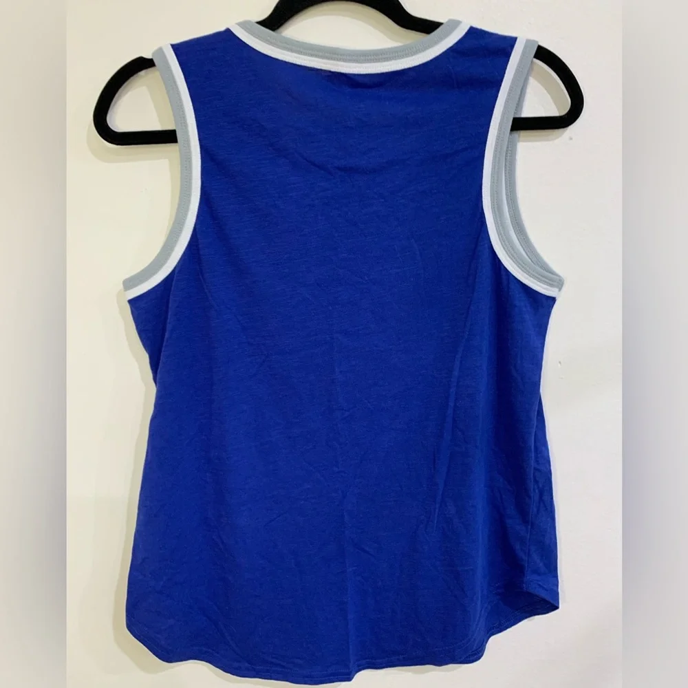 Blue Los Angeles Graphic Tank Top - Picture 5 of 8